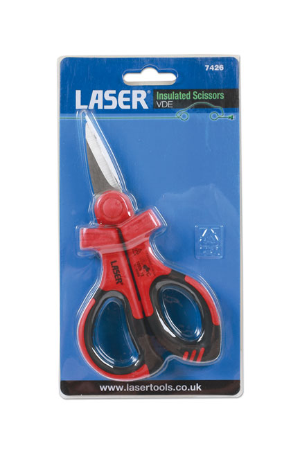 Laser Tools 7426 Insulated Scissors