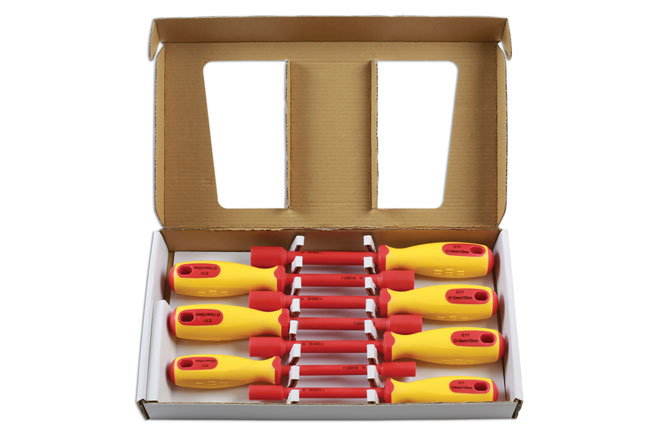 Laser Tools 7482 Insulated Nut Driver Set 7pc