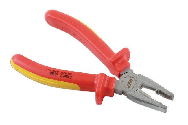 Laser Tools 7483 Insulated Combination Pliers 180mm