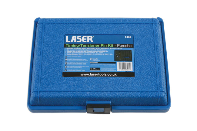 Laser Tools 7499 Timing/Tensioner Pin Kit - for Porsche