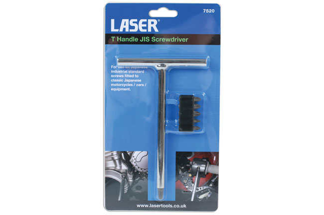 Laser Tools 7520 T-Handle JIS Screwdriver
