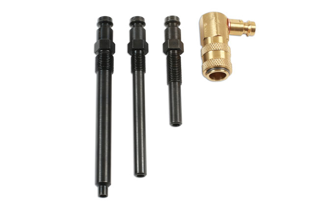 Laser Tools 7523 Glow Plug Compression Adaptor Kit - for JLR Diesel