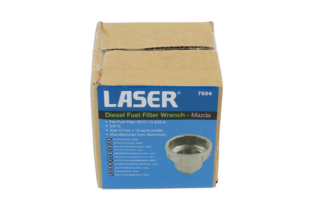 Laser Tools 7554 Diesel Fuel Filter Wrench - for Mazda