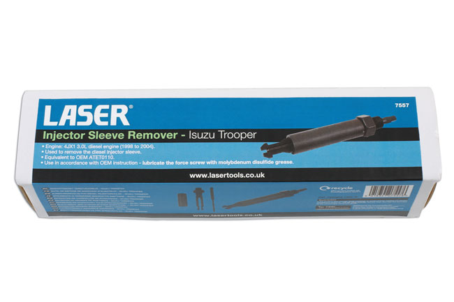 Laser Tools 7557 Injector Sleeve Remover - for Isuzu Trooper