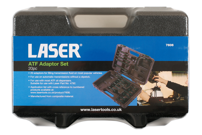 Laser Tools 7606 ATF Adaptor Set 20pc