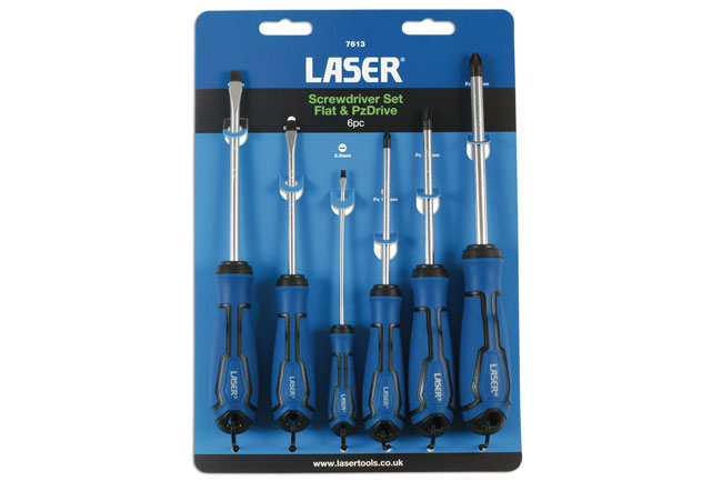 Laser Tools 7613 Screwdriver Set 6pc