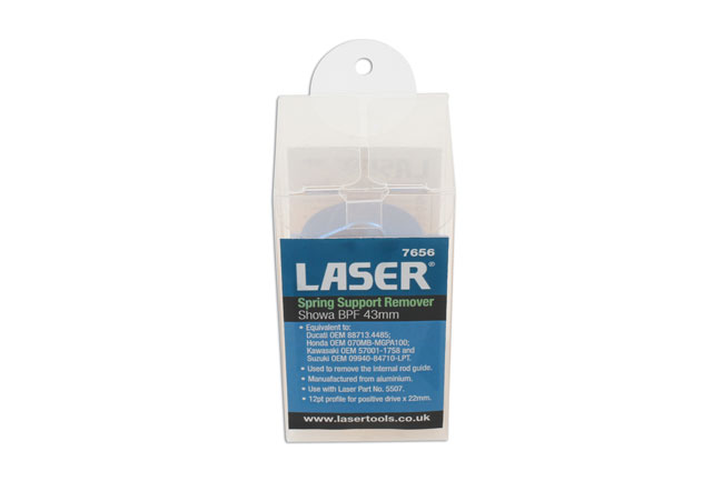 Laser Tools 7656 Spring Support Remover 43mm - Showa BPF
