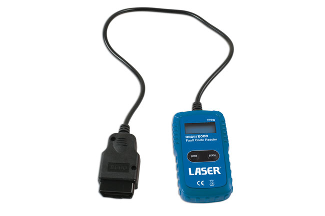 Laser Tools 7728 OBDII/EOBD Fault Code Reader