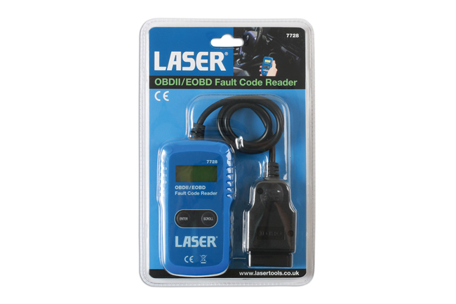 Laser Tools 7728 OBDII/EOBD Fault Code Reader