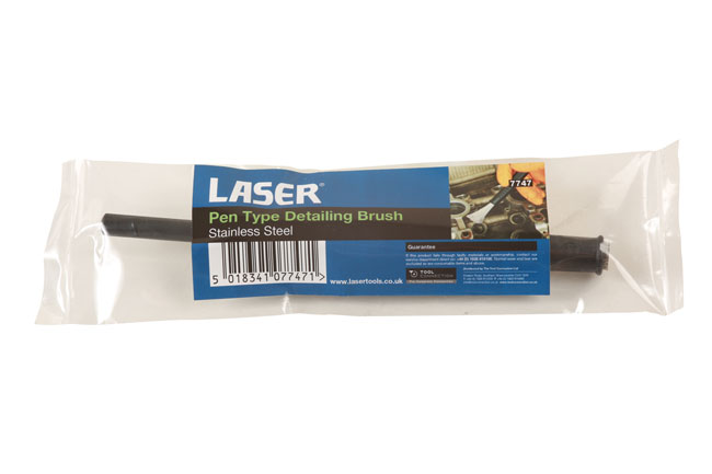 Laser Tools 7747 Pen Type Detailing Brush Stainless Steel