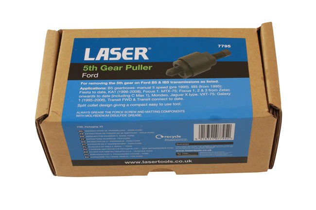 Laser Tools 7795 5th Gear Puller - for Ford