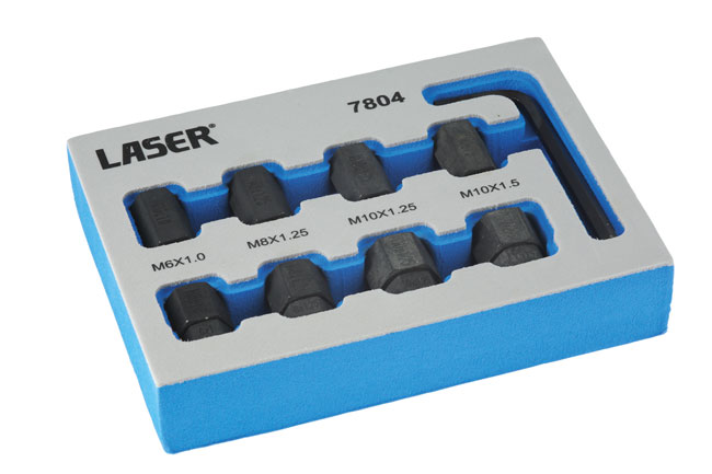 Laser Tools 7804 Stud Remover & Installer 9pc