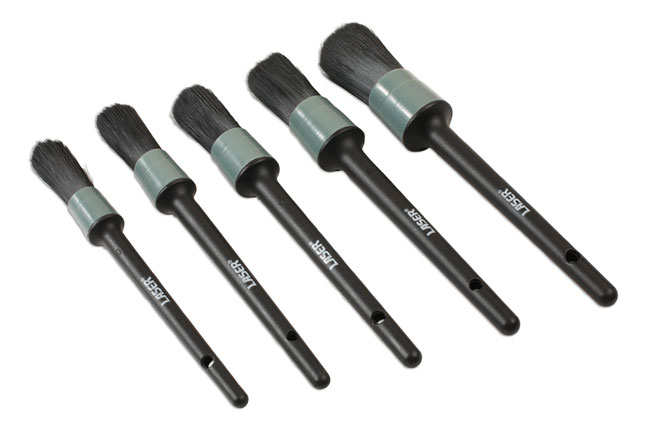 Laser Tools 7844 Detailing Brush Set 5pc
