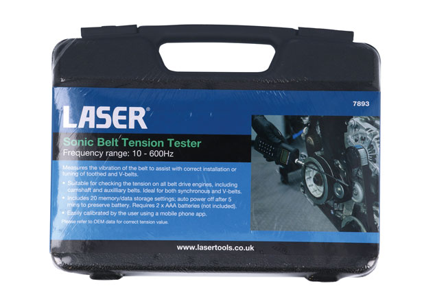 Laser Tools 7893 Sonic Belt Tension Tester