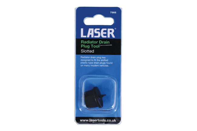 Laser Tools 7966 Radiator Drain Plug Tool - Slotted