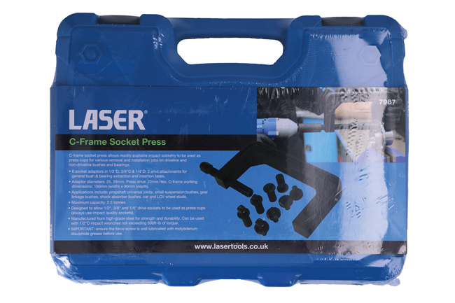 Laser Tools 7987 C-Frame Socket Press