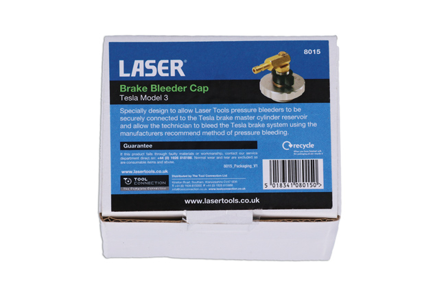 Laser Tools 8015 Brake Bleeder Cap - for Tesla Model 3