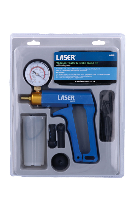Laser Tools 8018 Vacuum Tester & Brake Bleed Kit