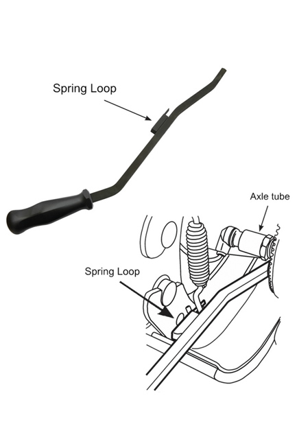 Laser Tools 8056 S-Cam Brake Spring Lever - for HGV