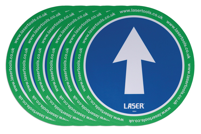 Laser Tools 8064 Laser Tools Floor Sticker Arrow Direction 6pc