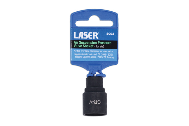 Laser Tools 8093 Air Suspension Pressure Valve Socket - for VAG