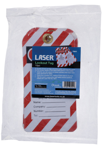 Laser Tools 8152 Locking Tag Station Kit