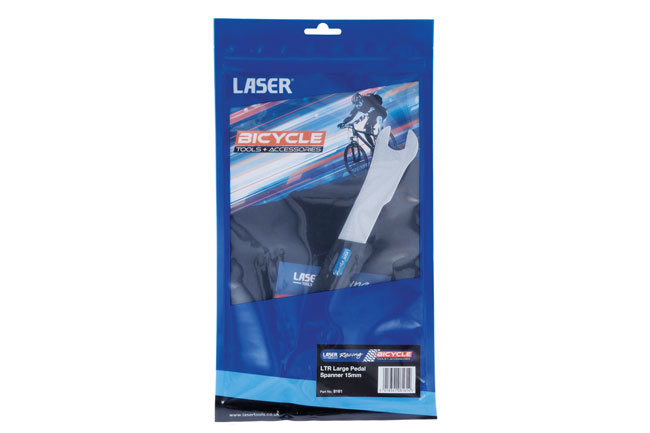 Laser Tools 8161 LTR Large Pedal Spanner 15mm