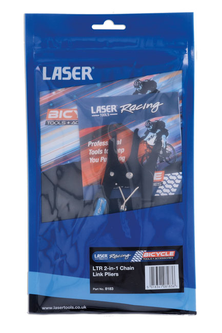 Laser Tools 8183 LTR 2-in-1 Chain Link Pliers
