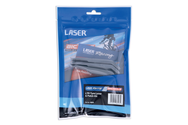 Laser Tools 8203 LTR Tyre Lever & Patch Kit