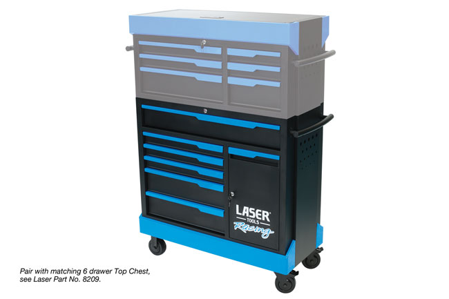 Laser Tools 8210 Roller Cabinet - 6 Drawer