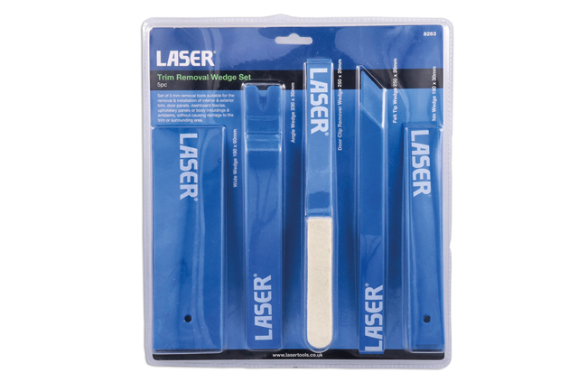 Laser Tools 8263 Trim Removal Wedge Set 5pc
