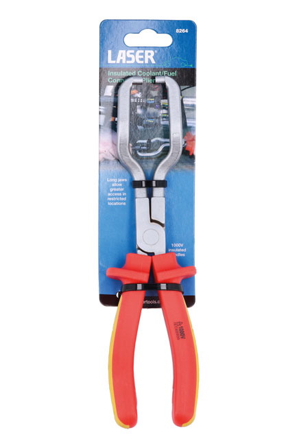 Laser Tools 8264 Insulated Coolant/Fuel Connector Pliers