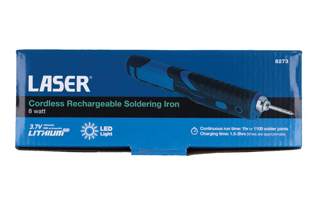 Laser Tools 8273 Cordless Rechargeable Soldering Iron