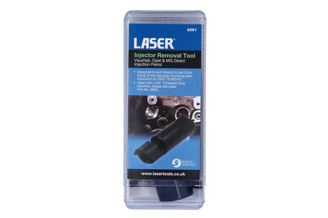 Laser Tools 8291 Injector Removal Tool - Vauxhall, Opel & MG Direct Injection Petrol