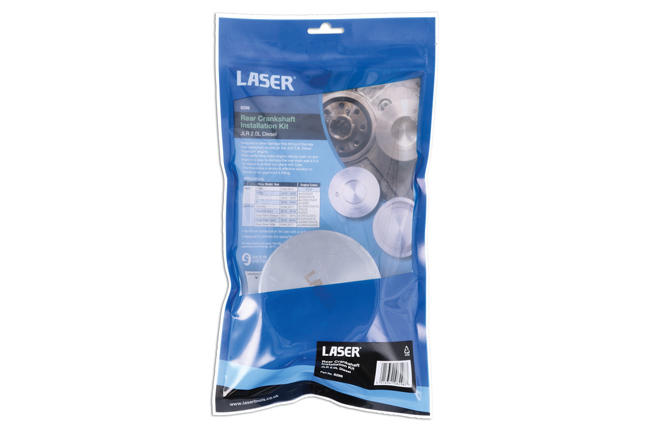 Laser Tools 8298 Rear Crankshaft Installation Kit - for JLR 2.0L Diesel