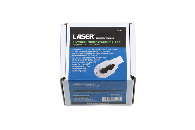 Laser Tools 8333 Flywheel Holding/Locking Tool - for BMW 1.6, 2.0L Petrol