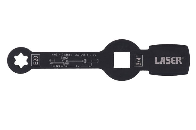 Laser Tools 8342 Brake Caliper Wrench E20 - HGV