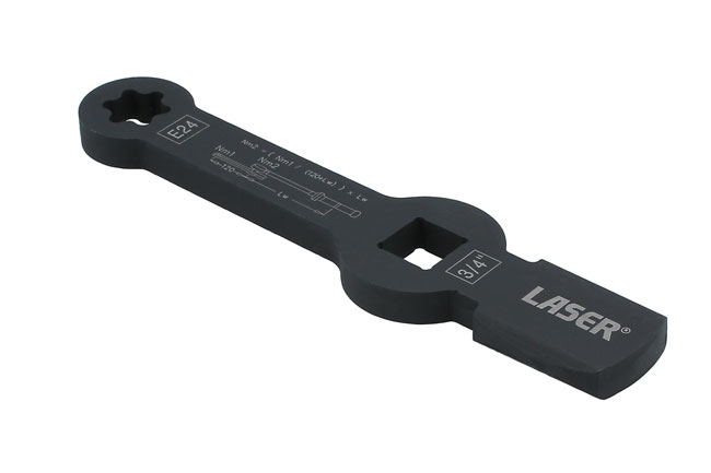 Laser Tools 8343 Brake Caliper Wrench E24 - HGV