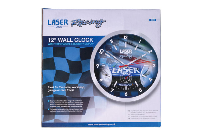 Laser Tools 8346 Laser Tools Racing Wall Clock