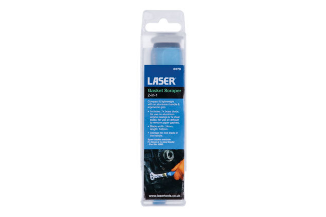 Laser Tools 8379 2-in-1 Gasket Scraper