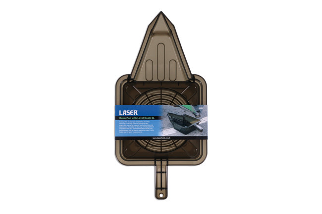 Laser Tools 8385 Drain Pan with Level Scale 2L