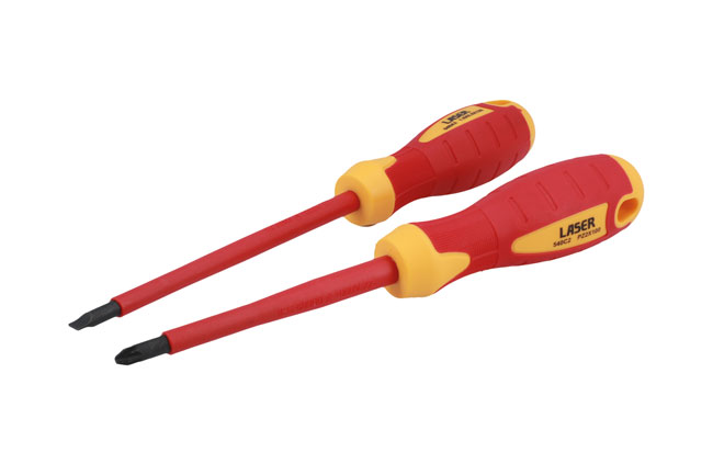 Laser Tools 8388 VDE Insulated Screwdriver Set 2pc