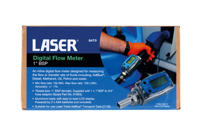 Laser Tools 8470 Digital Flow Meter