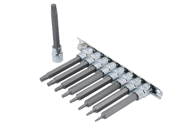 Laser Tools 8482 Long Series Torx Plus® Socket Bit Set 3/8 "D 9pc