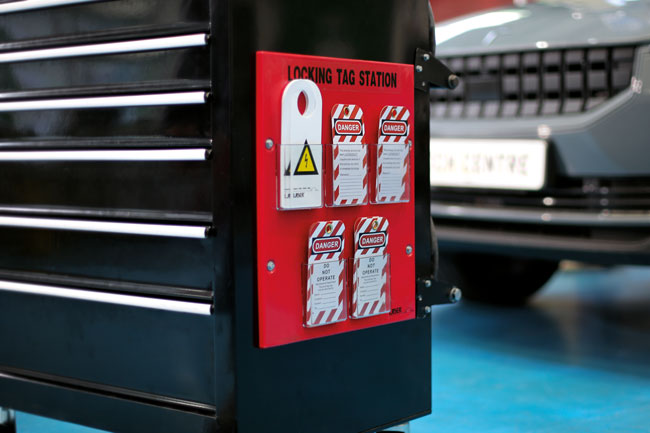 Laser Tools 8490 EV Cabinet with Foam Inlays, all Tools & Safety Products