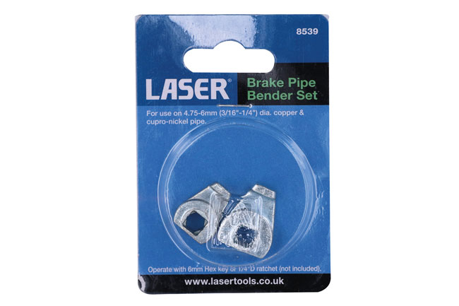 Laser Tools 8539 Brake Pipe Bender Set 2pc