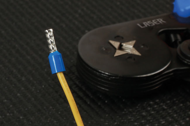 Laser Tools 8592 Wire Ferule Crimp Connector & Plier Set