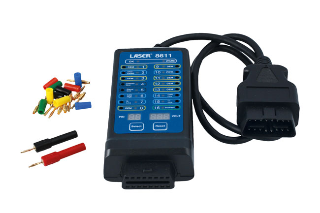 Laser Tools 8611 OBD Breakout Box and Signal Detector