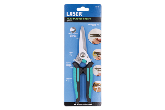 Laser Tools 8613 Multi-Purpose Shears 200mm