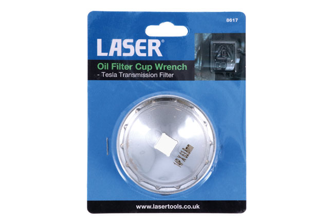 Laser Tools 8617 Oil Filter Cup Wrench - Tesla Transmission Filter
